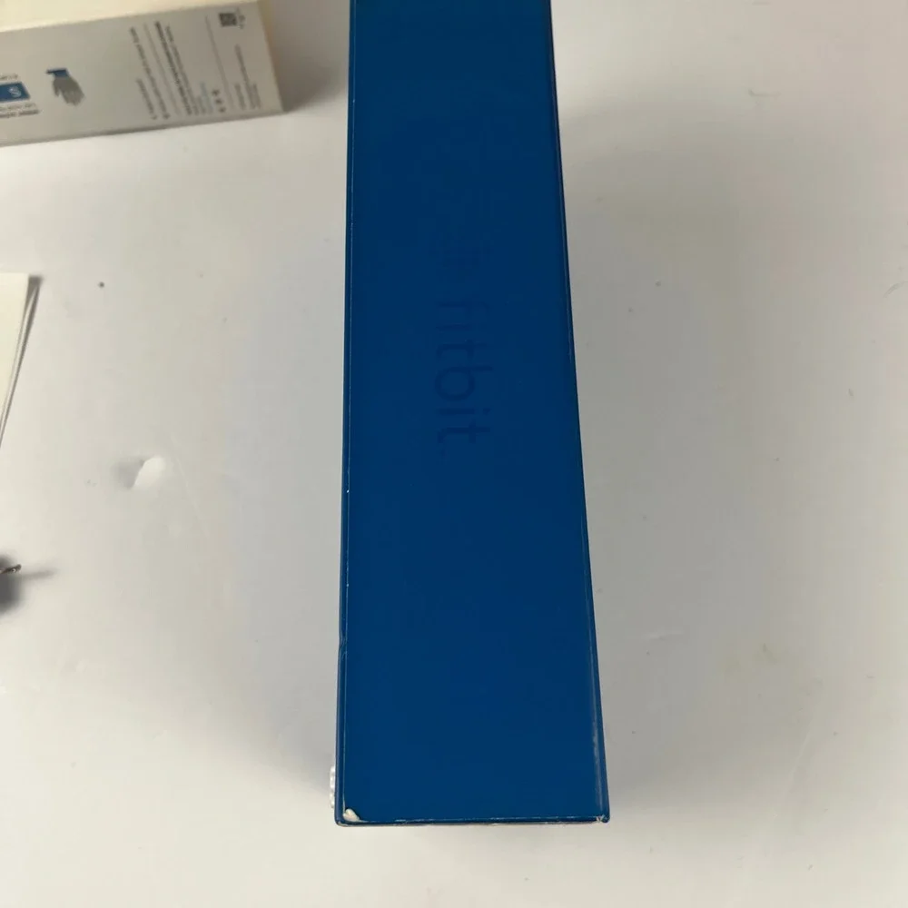 Fitbit Charge 2 Heart Rate Fitness Wristband Black Stainless Steel Large New